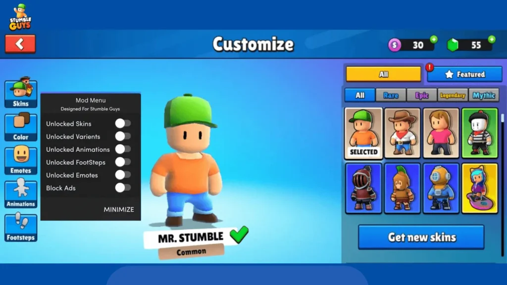 Stumble Guys Mod Menu Hack APK